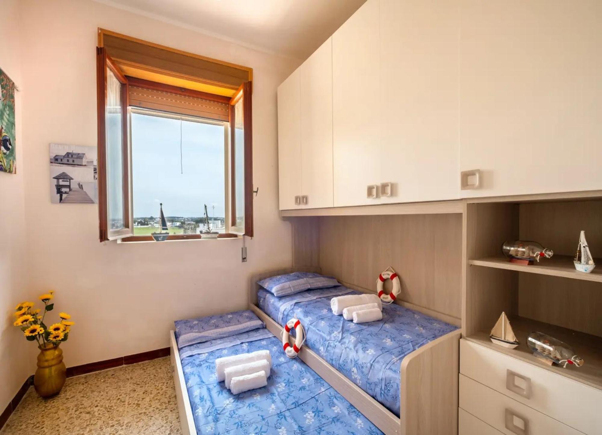 The Blue Panoramic Penthouse Villa Porto Cesareo Exterior foto