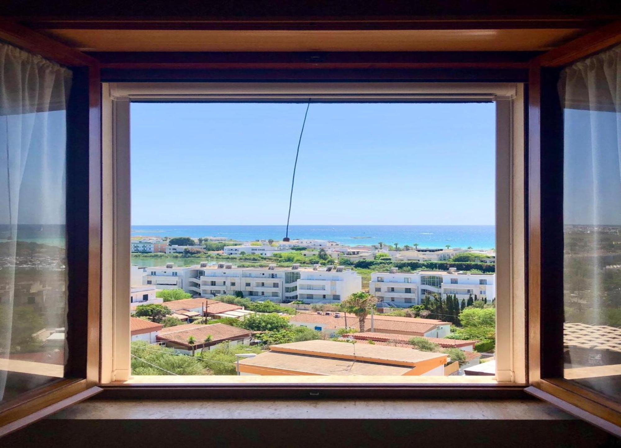 The Blue Panoramic Penthouse Villa Porto Cesareo Exterior foto