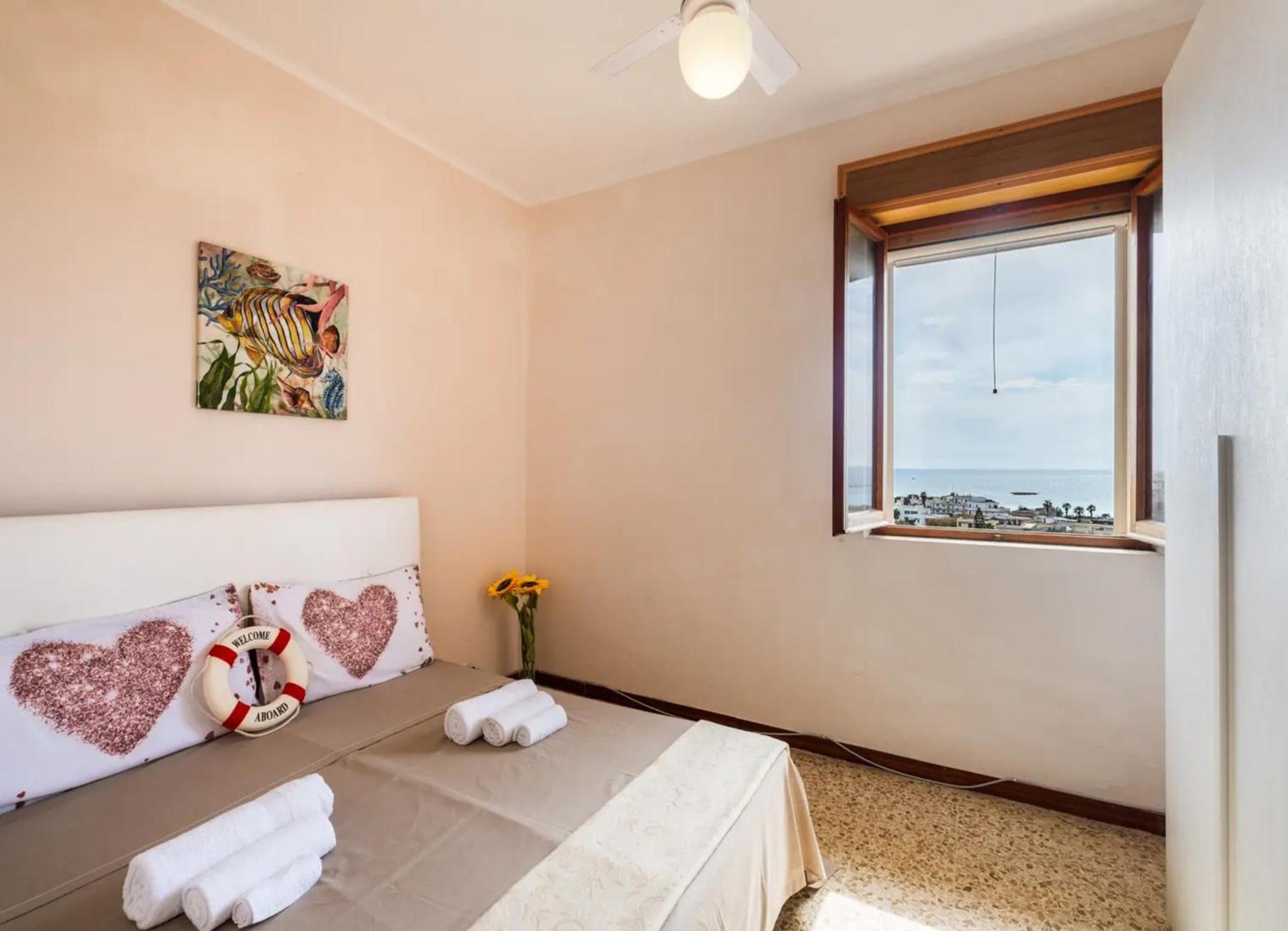 The Blue Panoramic Penthouse Villa Porto Cesareo Exterior foto