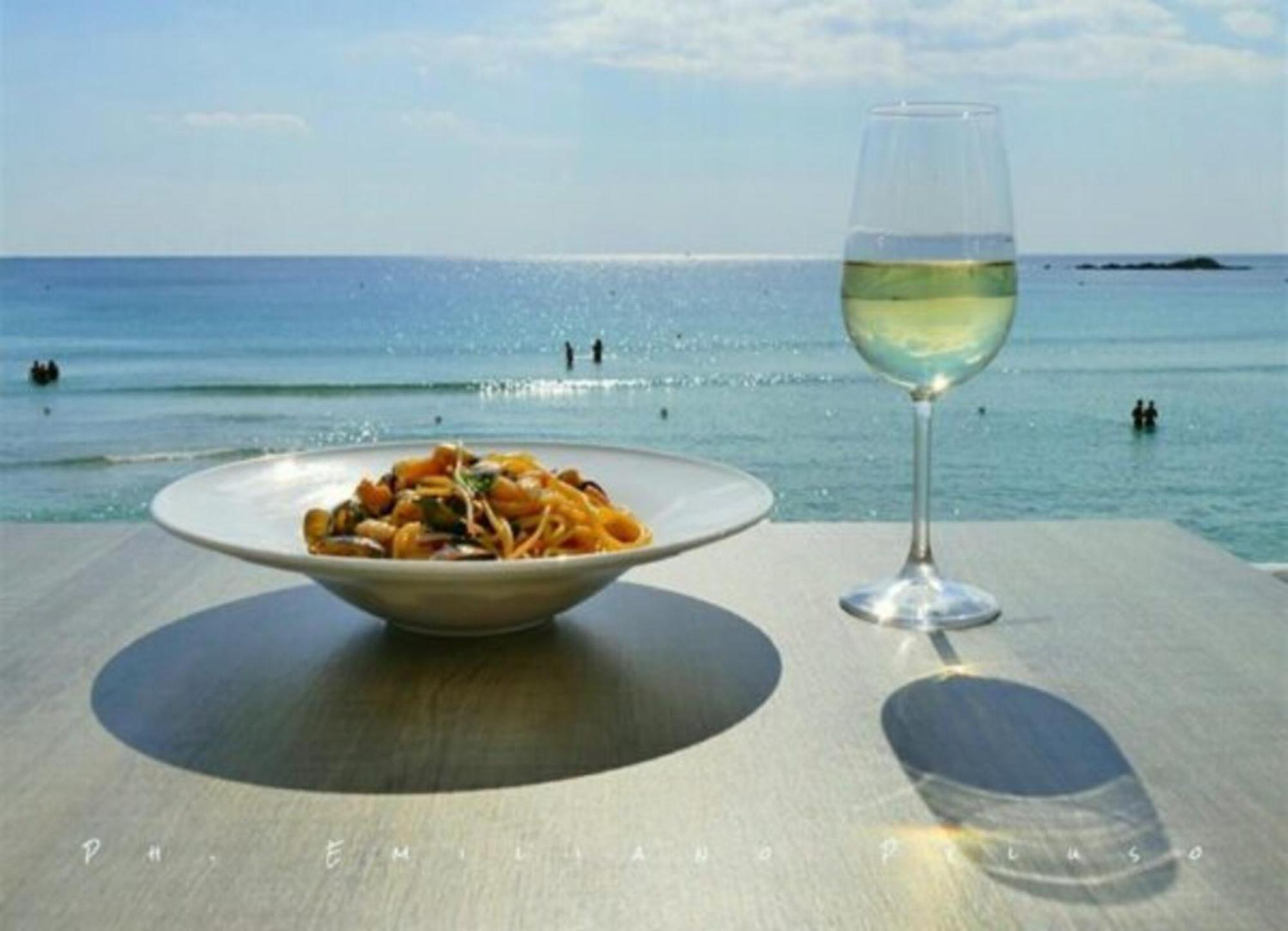 The Blue Panoramic Penthouse Villa Porto Cesareo Exterior foto