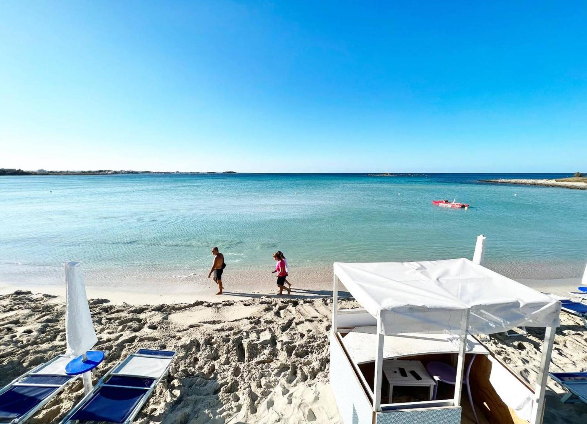 The Blue Panoramic Penthouse Villa Porto Cesareo Exterior foto