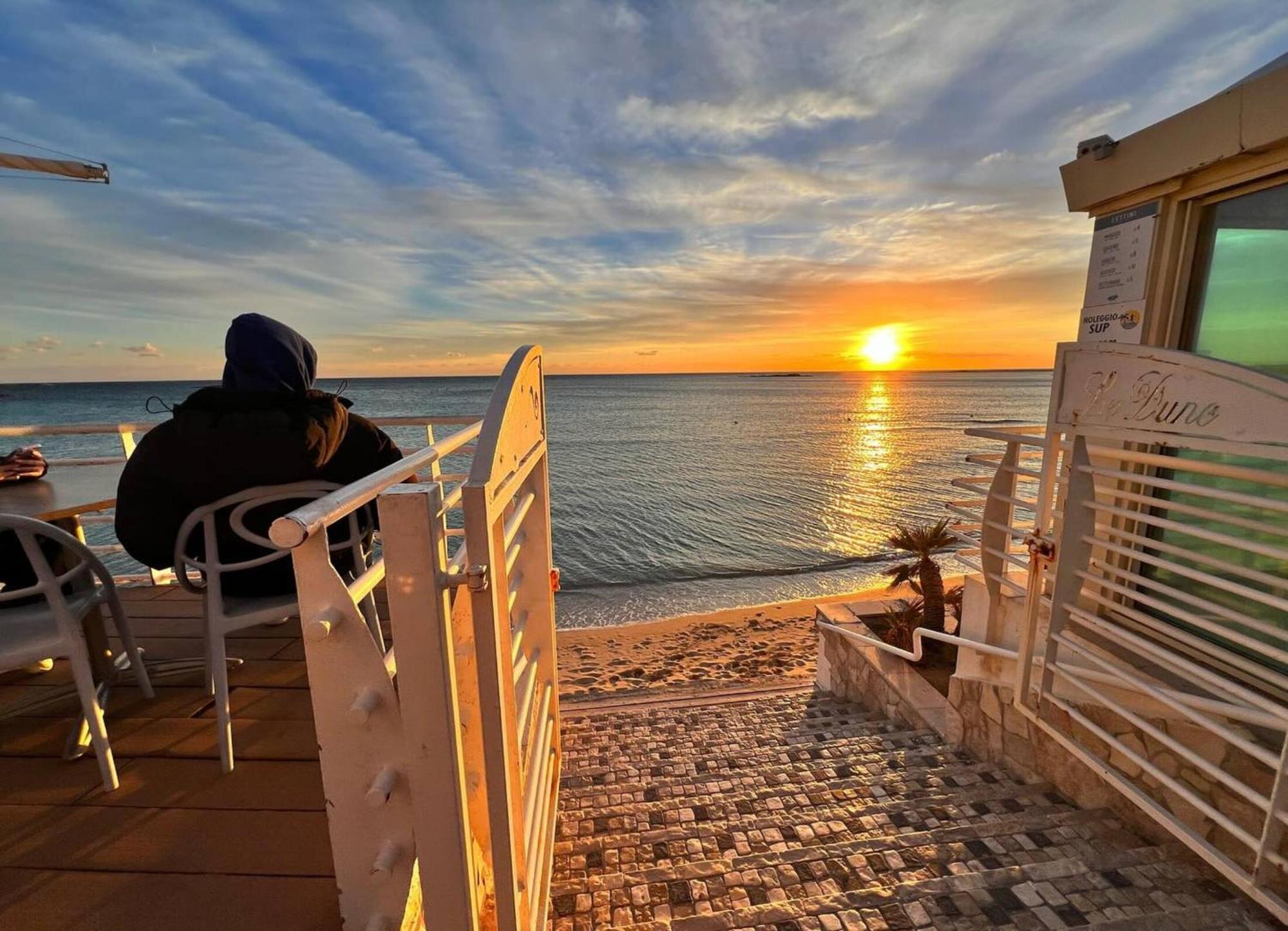 The Blue Panoramic Penthouse Villa Porto Cesareo Exterior foto